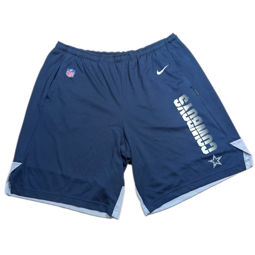 Nike NFL Dri-FIT Dallas Cowboys On Field Shorts Mens Sz XL